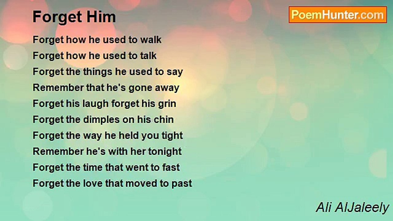 Ali AlJaleely - Forget Him