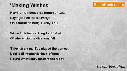 Linda Winchell - 'Making Wishes'