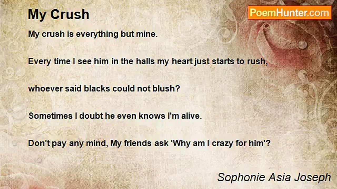 Sophonie Asia Joseph - My Crush