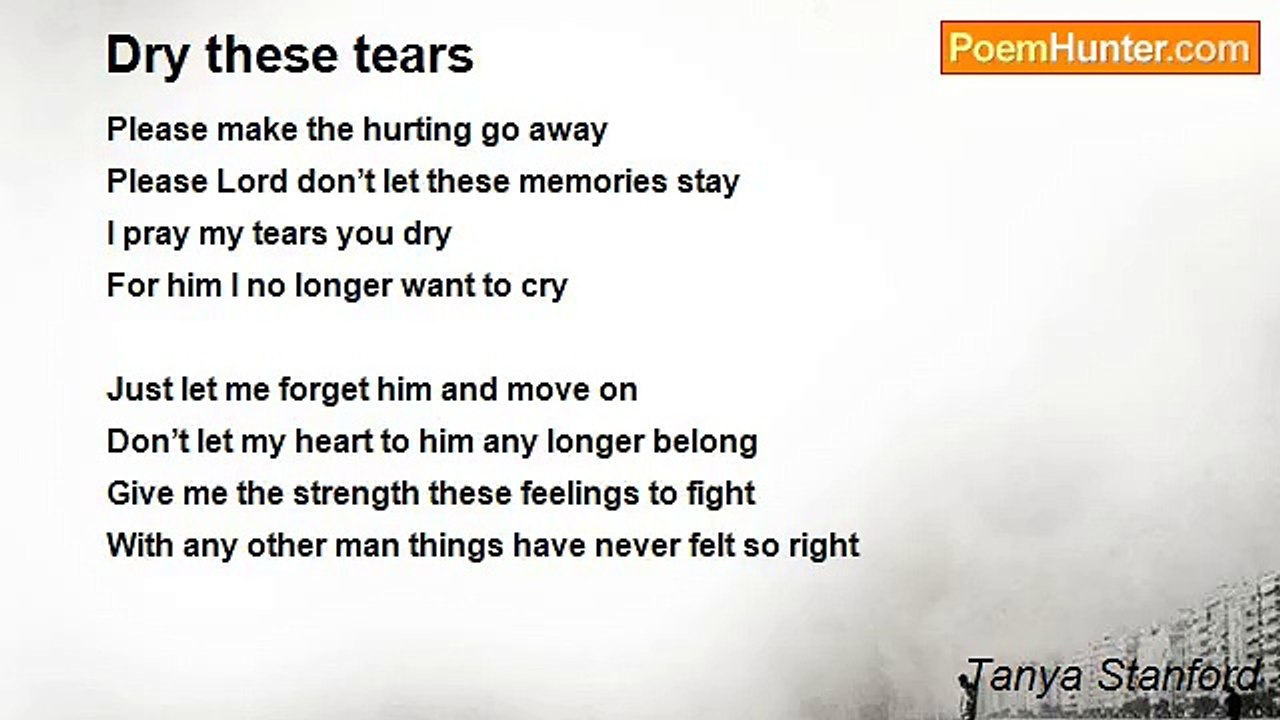 Tanya Stanford - Dry these tears