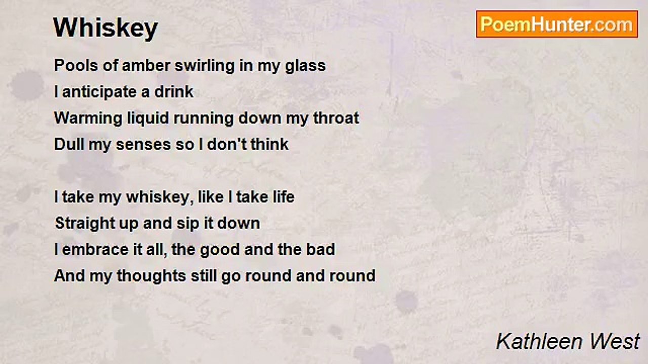 Kathleen West - Whiskey