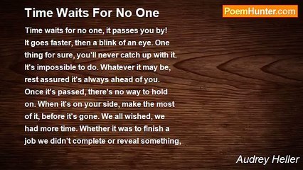 Audrey Heller - Time Waits For No One