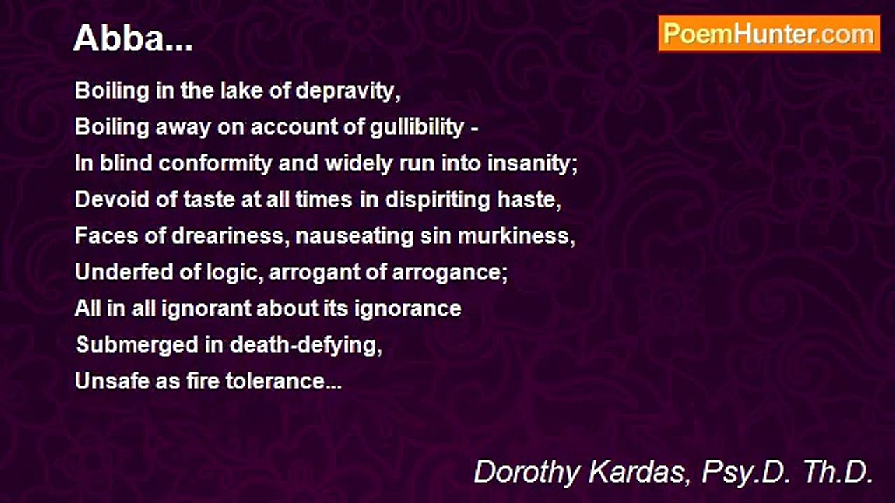 Dorothy Kardas, Psy.D. Th.D. - Abba...