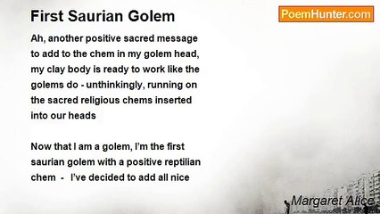 Margaret Alice - First Saurian Golem