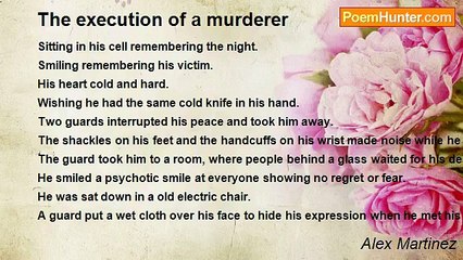 Alex Martinez - The execution of a murderer