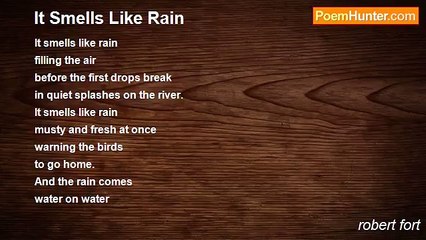 robert fort - It Smells Like Rain