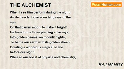 RAJ NANDY - THE ALCHEMIST