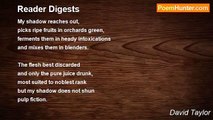David Taylor - Reader Digests