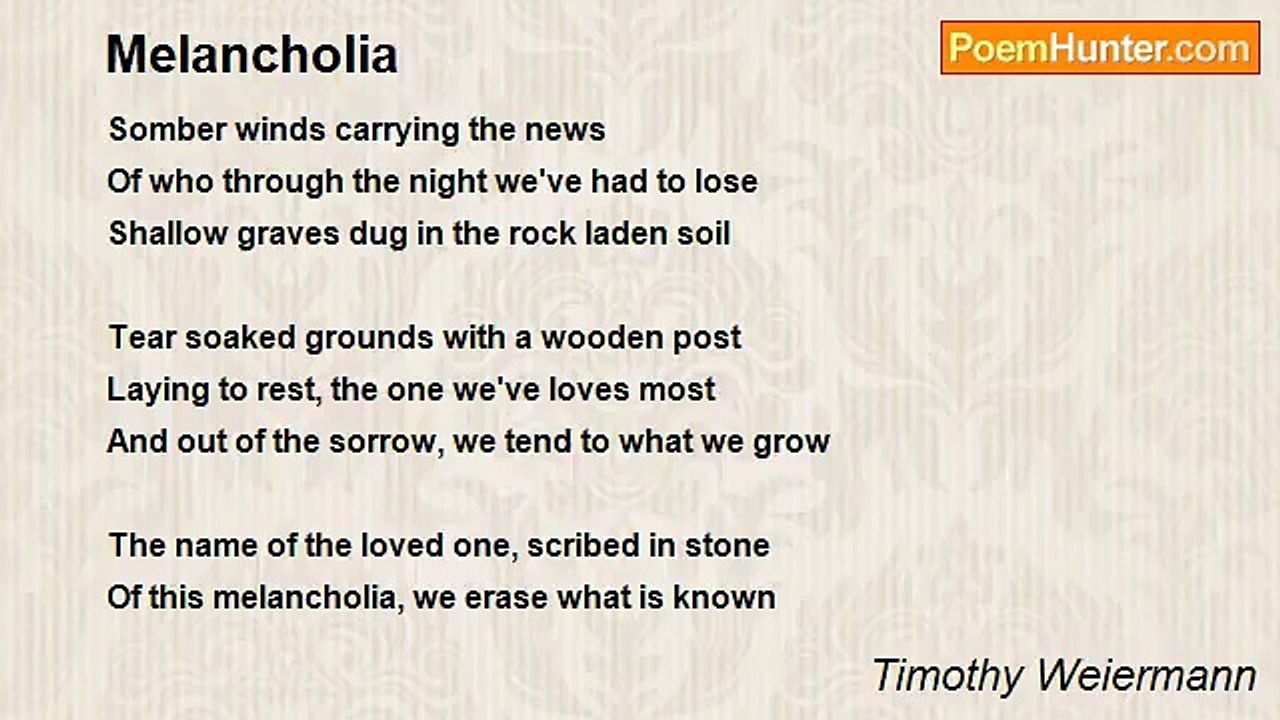 Timothy Weiermann - Melancholia