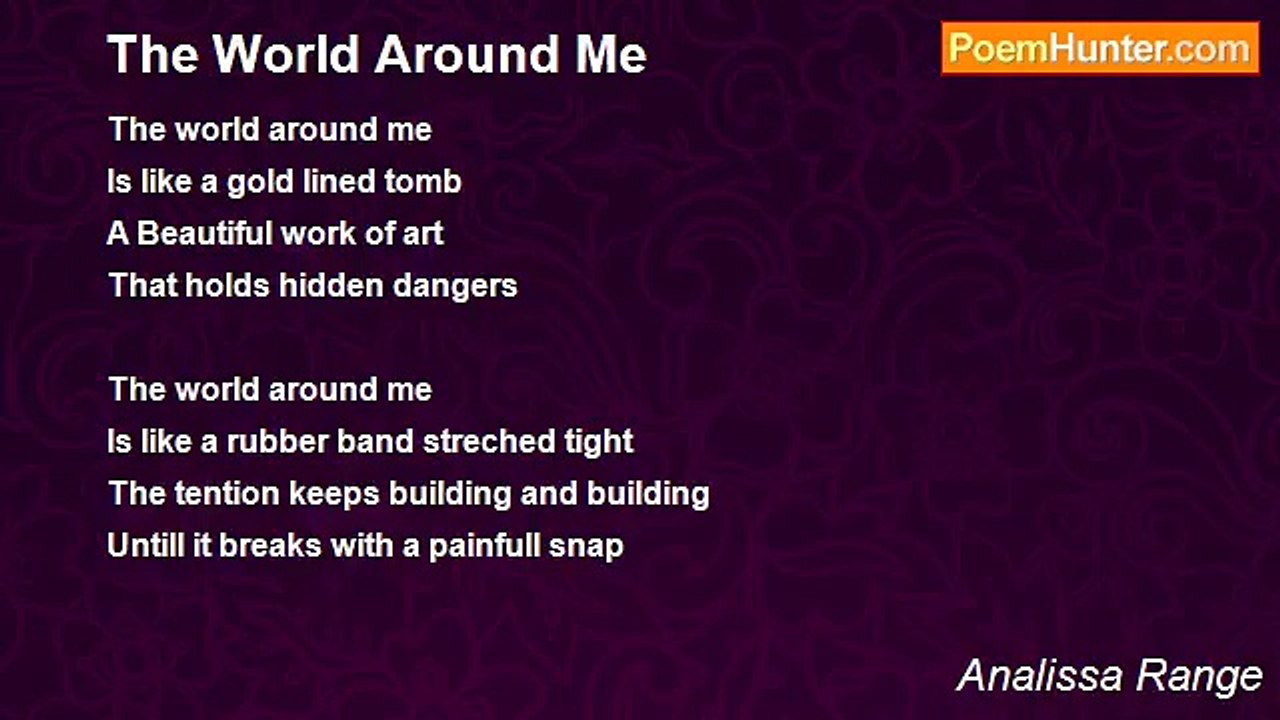 Analissa Range - The World Around Me
