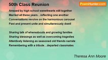 Theresa Ann Moore - 50th Class Reunion