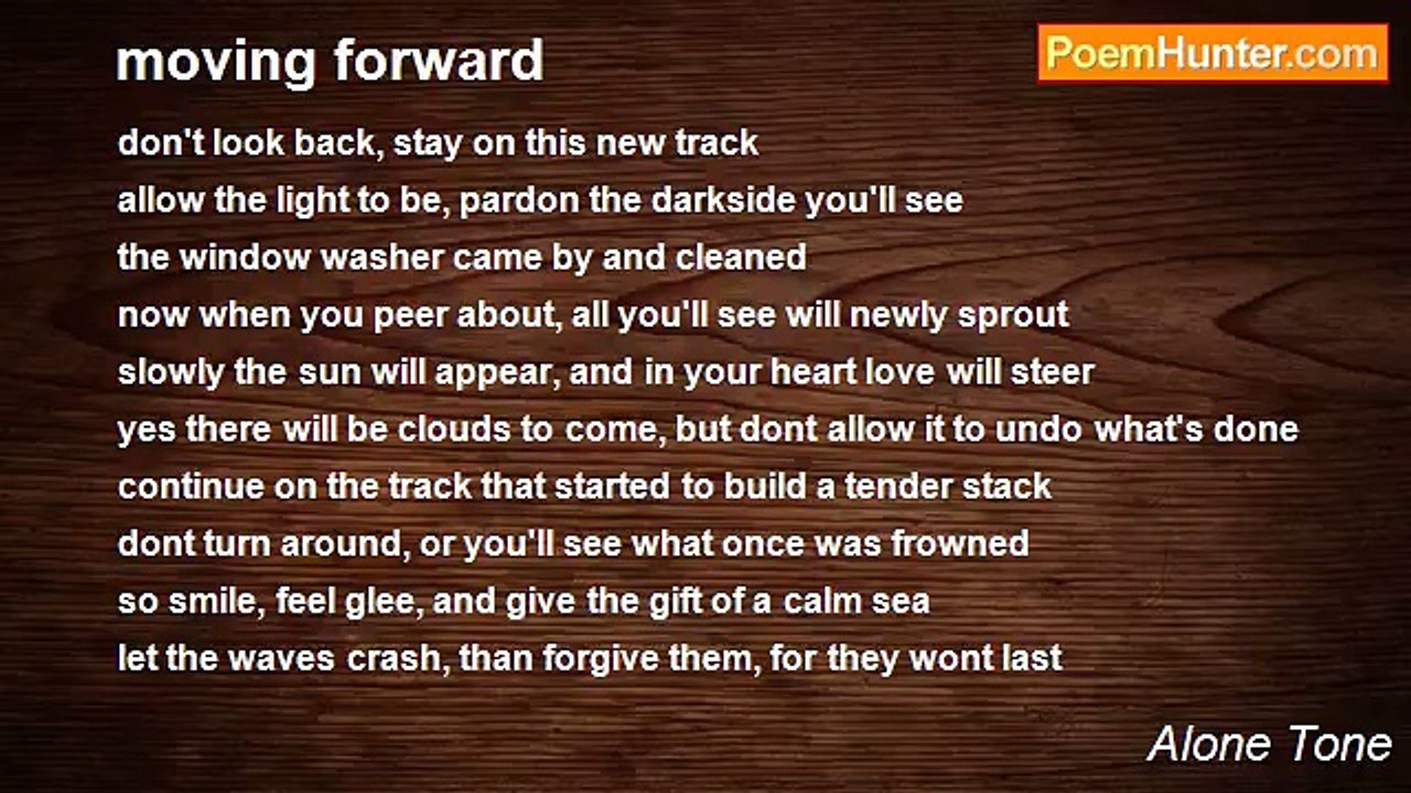 Alone Tone - moving forward