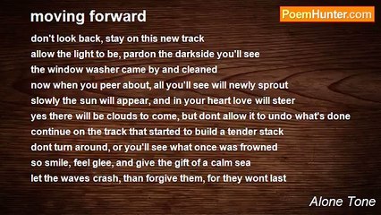 Alone Tone - moving forward