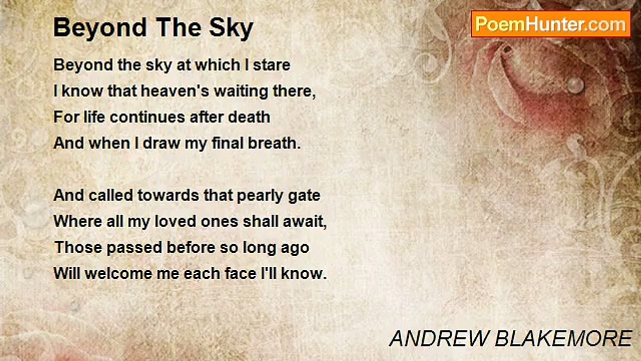 ANDREW BLAKEMORE - Beyond The Sky