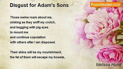 Melissa Hurst - Disgust for Adam's Sons