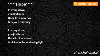 Chanchal Dhakal - Embracing Hope at Every Dawn and Dusk 🌅