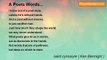 saint cynosure ( Ken Bennight ) - A Poets Words...