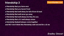 Bradley Stewart - friendship 2