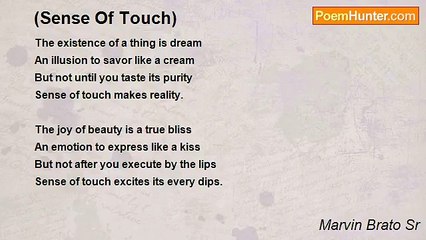 Marvin Brato Sr - (Sense Of Touch)