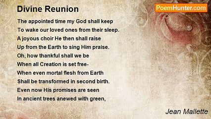 Jean Mallette - Divine Reunion