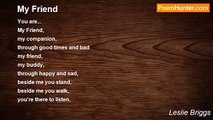 Leslie Briggs - My Friend