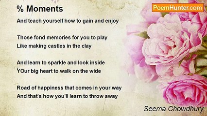 Seema Chowdhury - Moments of Life