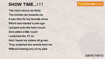 sania harris - SHOW TIME...! ! !