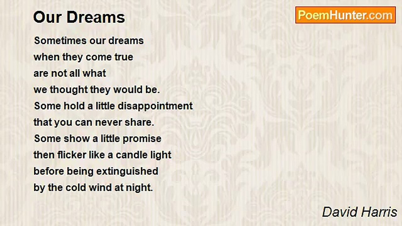 David Harris - Our Dreams