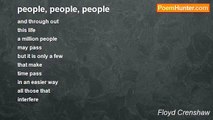 Floyd Crenshaw - people, people, people