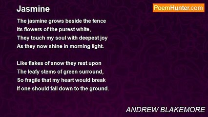 ANDREW BLAKEMORE - Jasmine