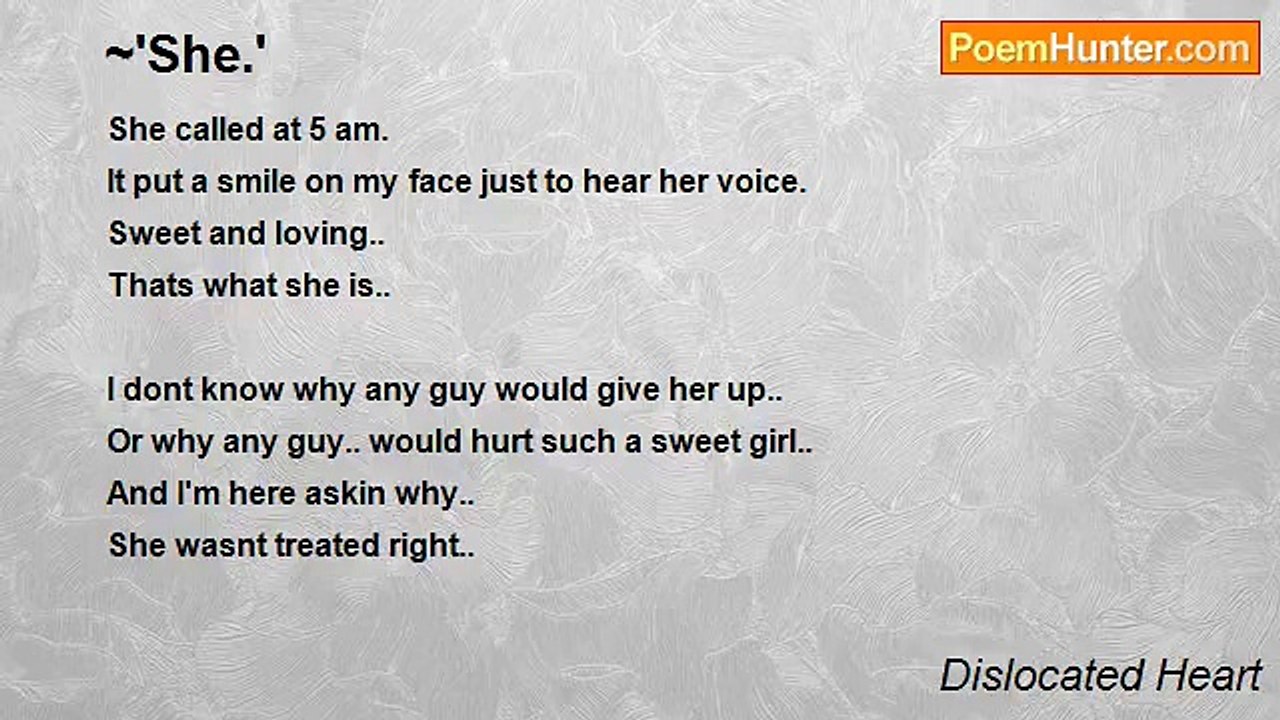 Dislocated Heart - ~'She.'
