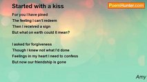 Amy - Started with a kiss