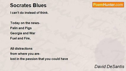 David DeSantis - Socrates Blues