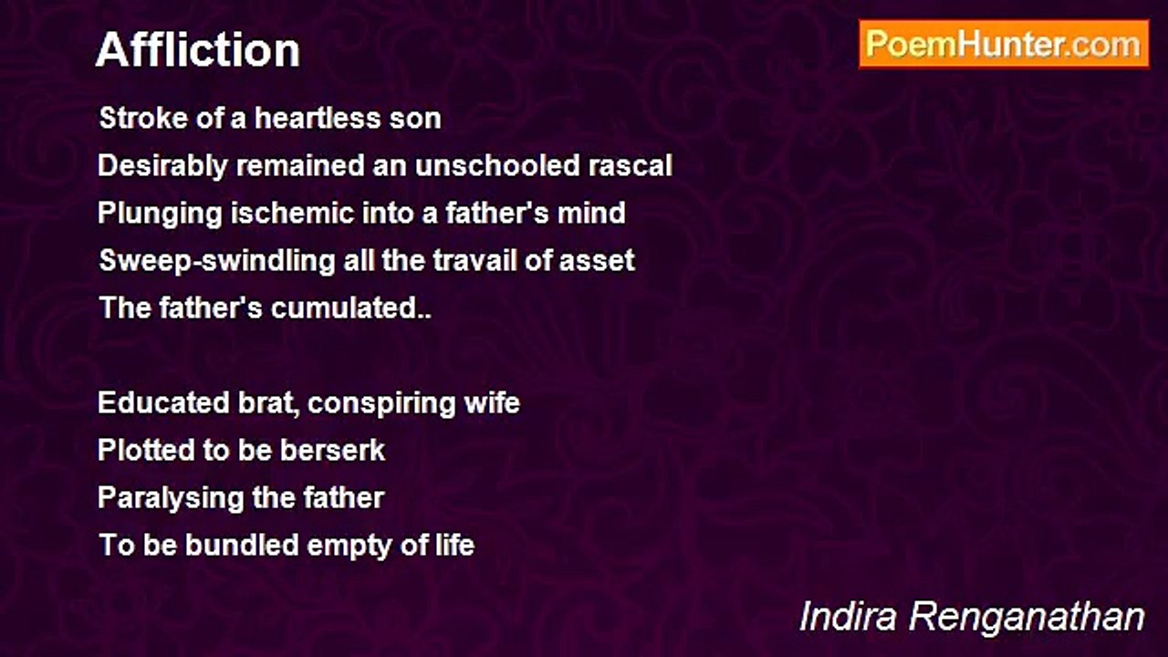 Indira Renganathan - Affliction