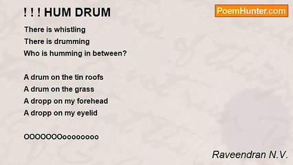 Raveendran N.V. - ! ! ! HUM DRUM