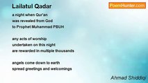 Ahmad Shiddiqi - Lailatul Qadar