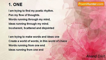 Anand Dixit - 1. ONE