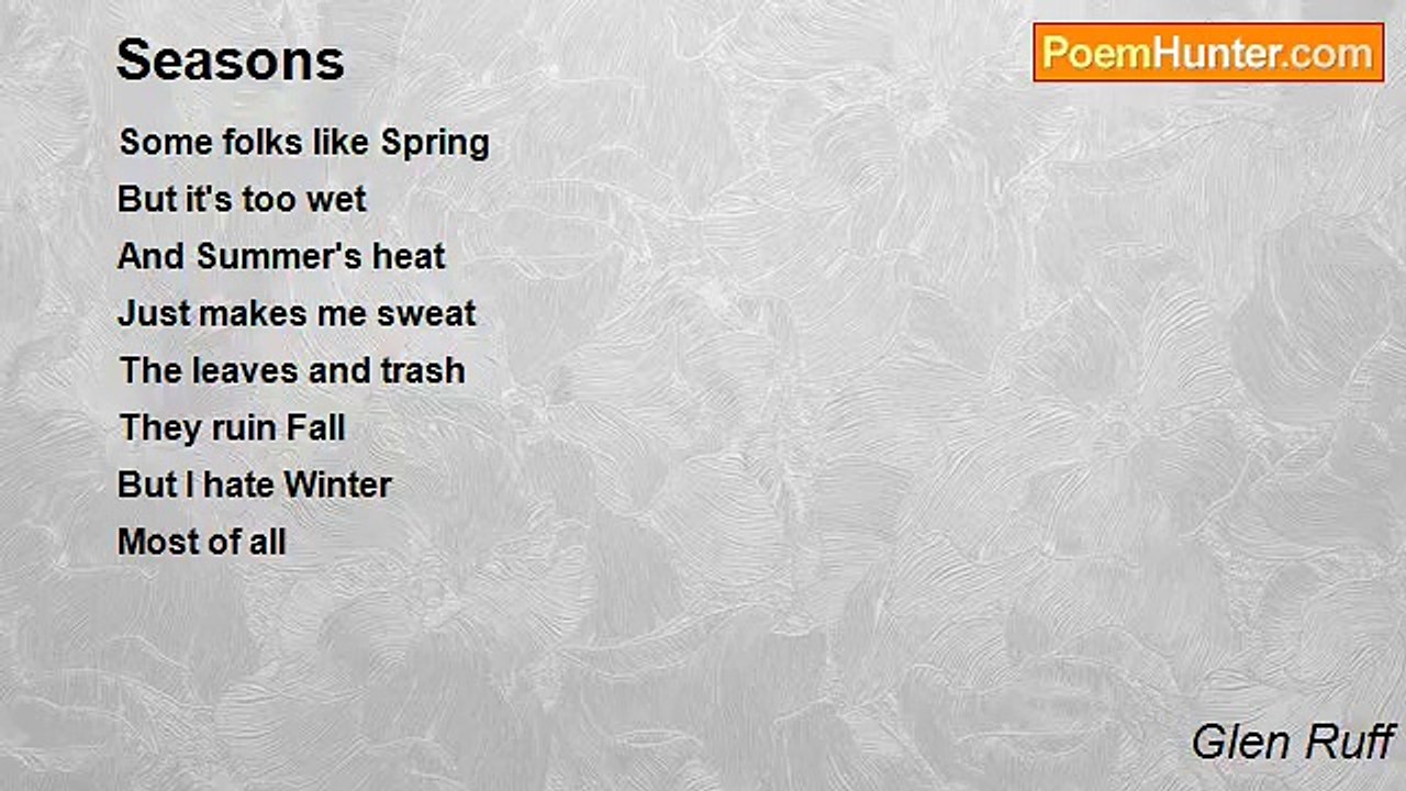 Glen Ruff - Seasons