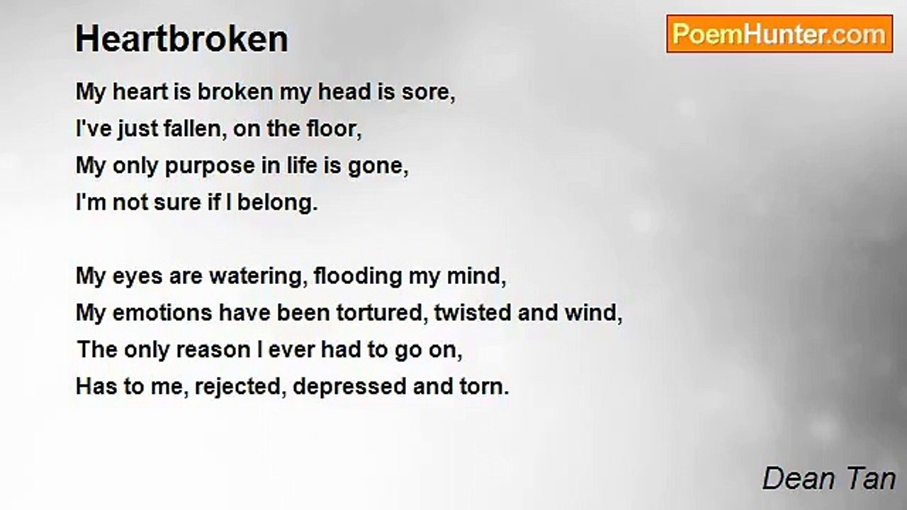 Dean Tan - Heartbroken