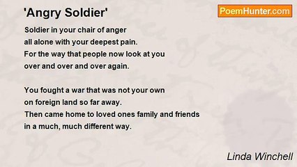 Linda Winchell - 'Angry Soldier'