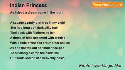 Pirate Love Magic Man - Indian Princess