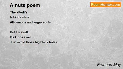 Frances May - A nuts poem