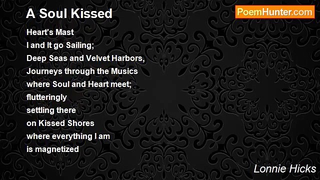 Lonnie Hicks - A Soul Kissed