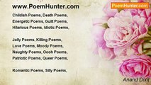 Anand Dixit - www.PoemHunter.com