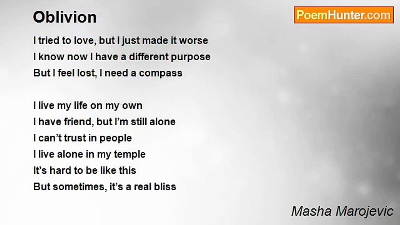 Masha Marojevic - Oblivion