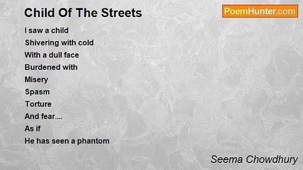Seema Chowdhury - Child Of The Streets