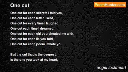 angel lockheart - One cut