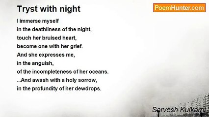 Sarvesh Kulkarni - Tryst with night