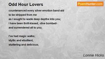Lonnie Hicks - Odd Hour Lovers