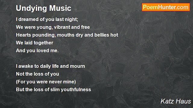 Katz Haus - Undying Music